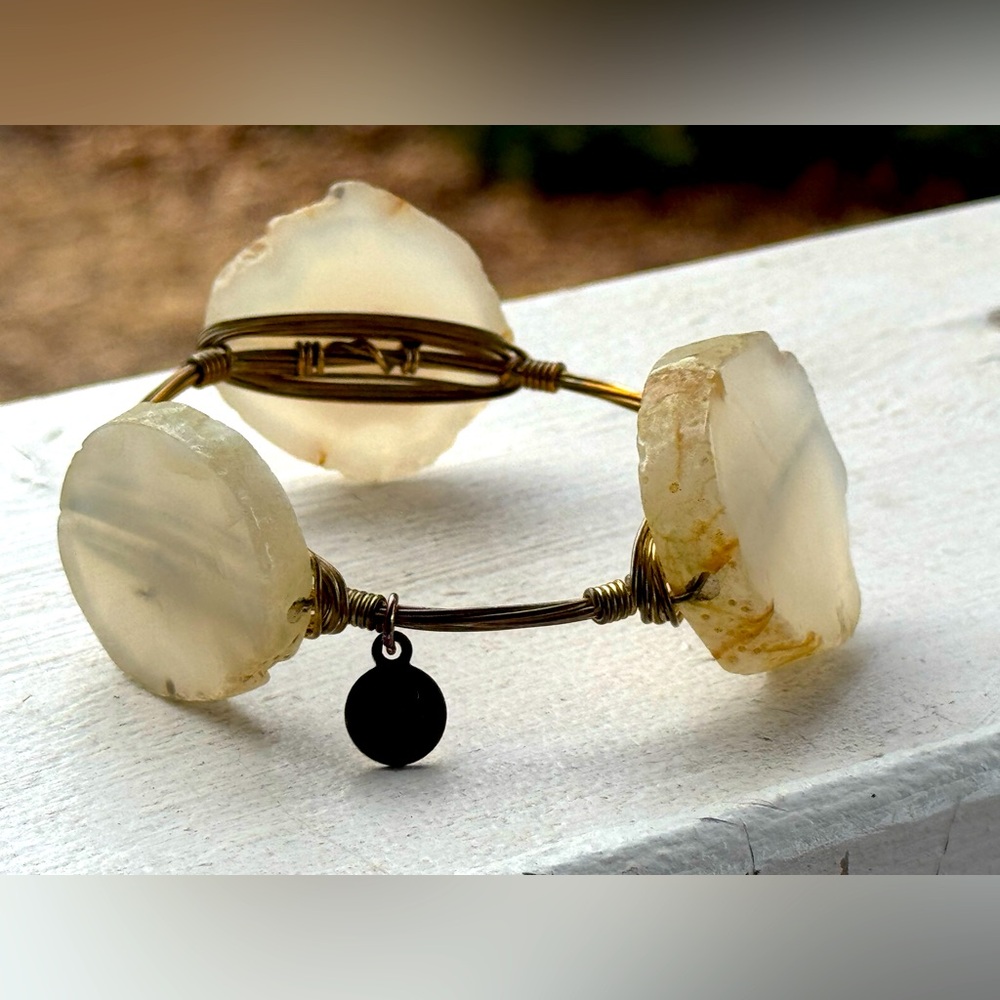 Bourbon & bowties “The Kennedy Bangle Bracelet”